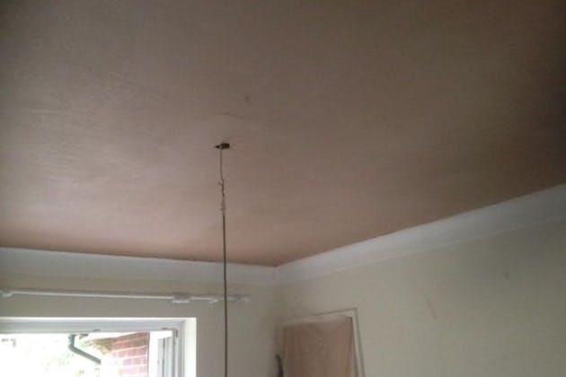 Plastering work carried out
